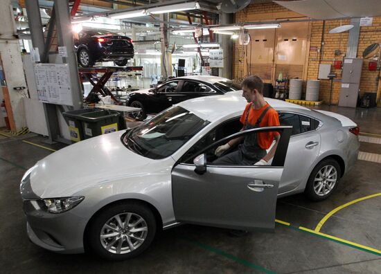 Mazda Sollers Manufacturing Rus auto plant in Vladivostok