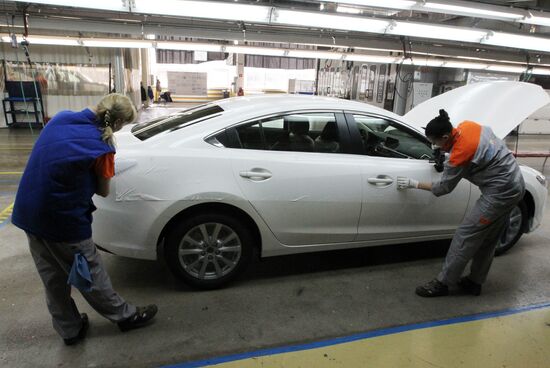 Mazda Sollers Manufacturing Rus auto plant in Vladivostok