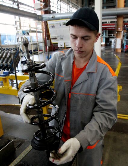 Mazda Sollers Manufacturing Rus auto plant in Vladivostok