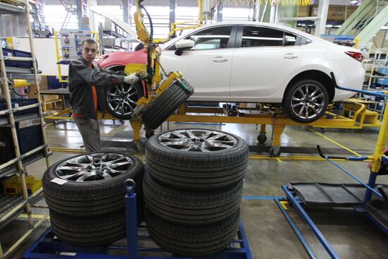 Mazda Sollers Manufacturing Rus auto plant in Vladivostok