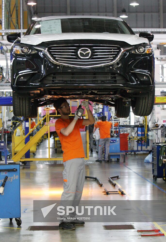 Mazda Sollers Manufacturing Rus auto plant in Vladivostok