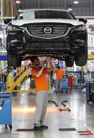 Mazda Sollers Manufacturing Rus auto plant in Vladivostok