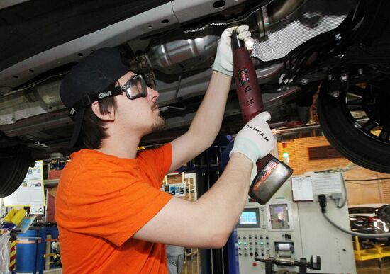 Mazda Sollers Manufacturing Rus auto plant in Vladivostok