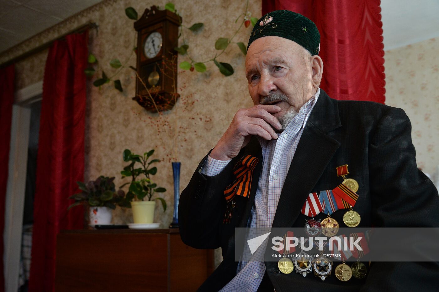 WWII veteran Kurban Sharafutdinov