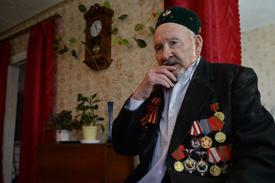 WWII veteran Kurban Sharafutdinov