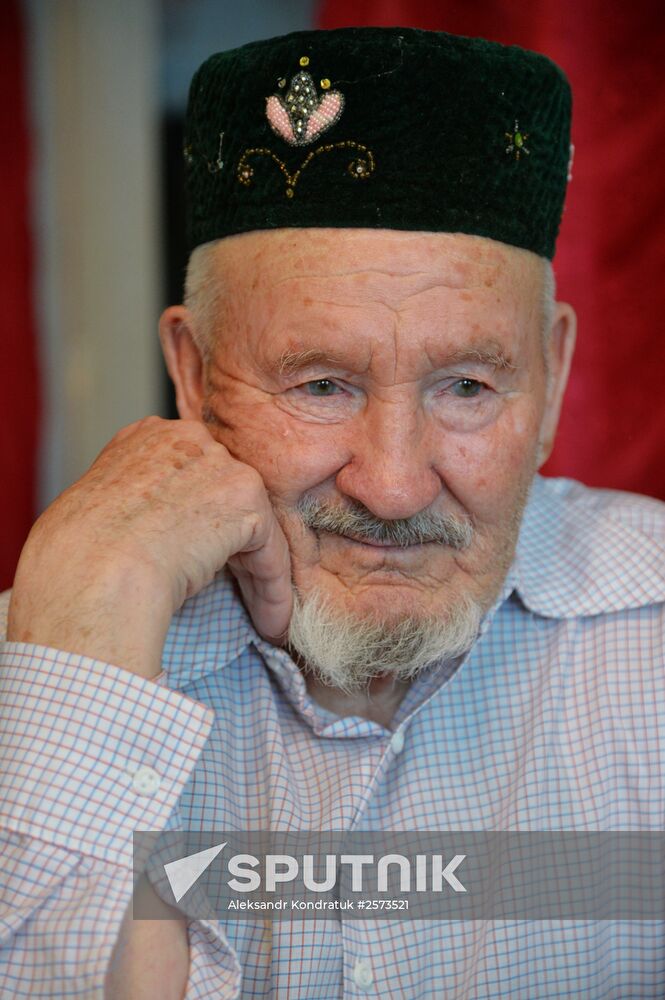 WWII veteran Kurban Sharafutdinov