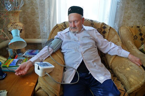 WWII veteran Kurban Sharafutdinov