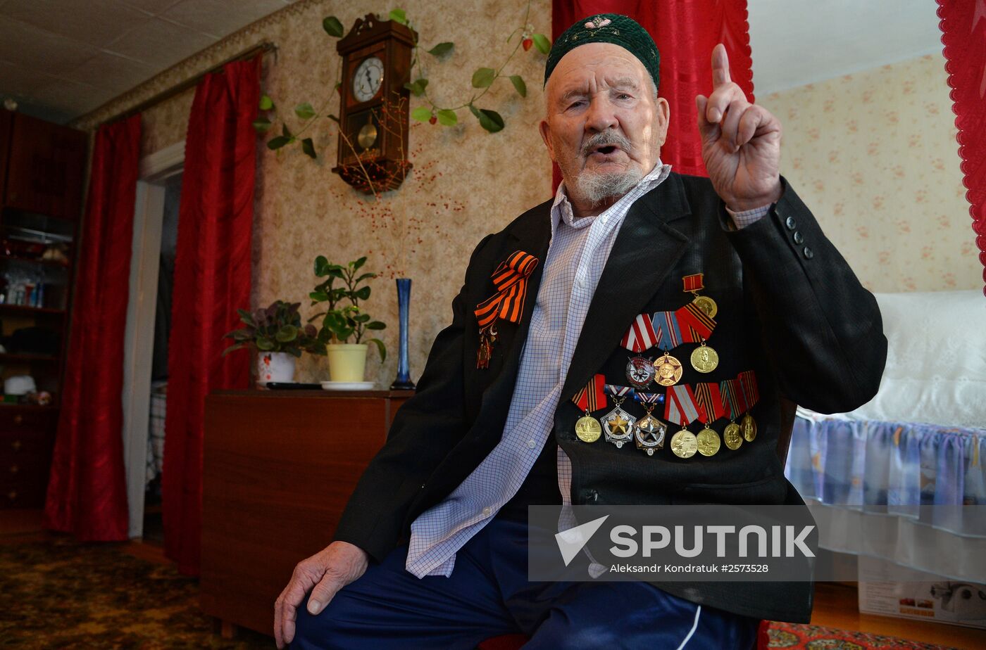 WWII veteran Kurban Sharafutdinov