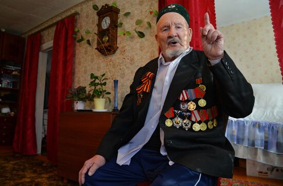 WWII veteran Kurban Sharafutdinov