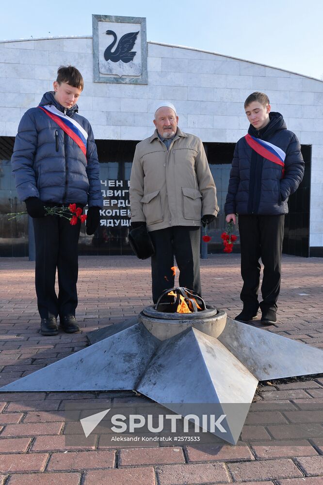 WWII veteran Kurban Sharafutdinov