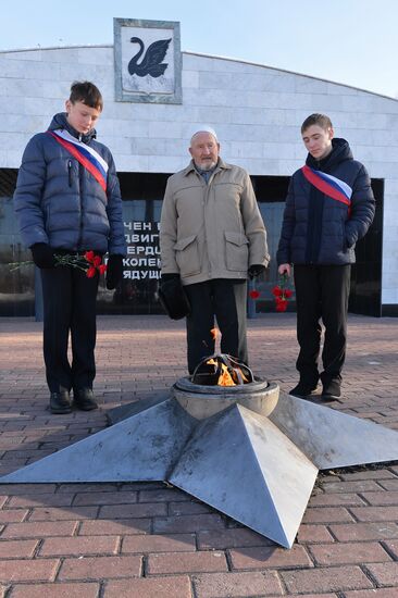 WWII veteran Kurban Sharafutdinov