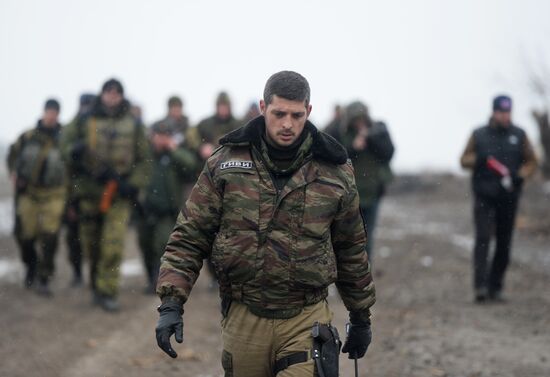 Destroyed airport in Donetsk