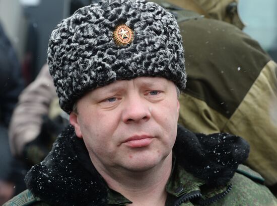 Destroyed airport in Donetsk