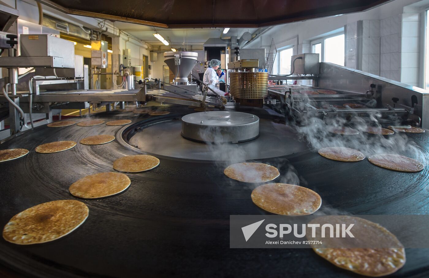 The production facility of the Ravioli company in St. Petersburg