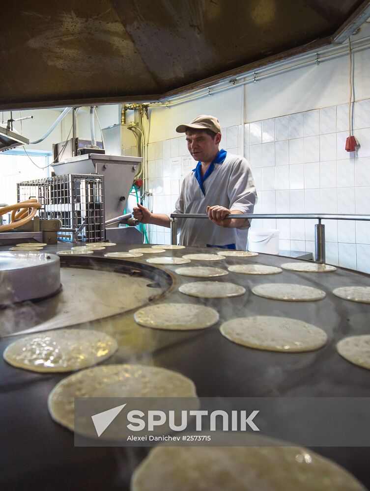 The production facility of the Ravioli company in St. Petersburg