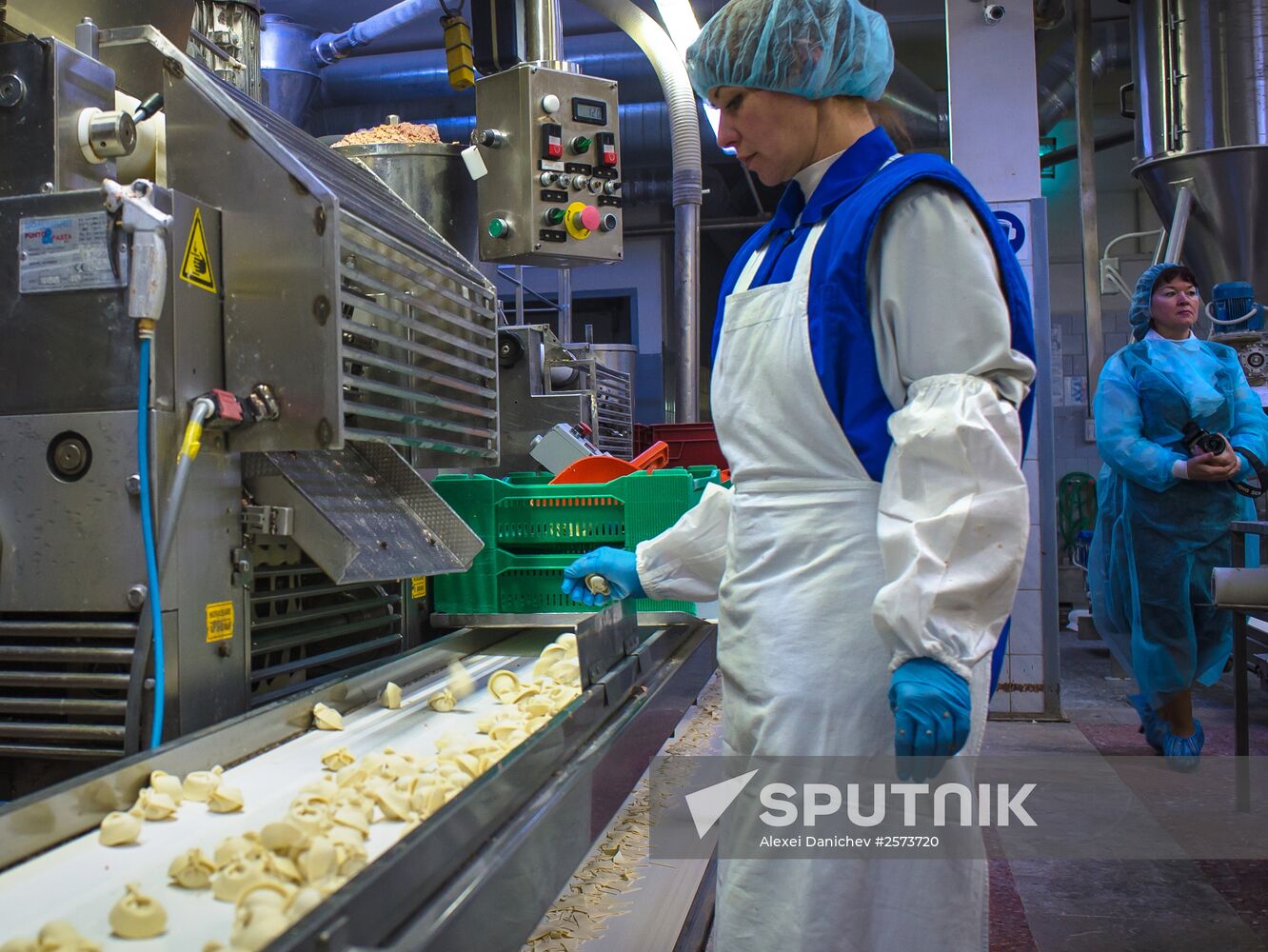 The production facility of the Ravioli company in St. Petersburg