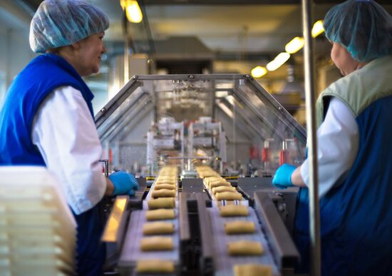 The production facility of the Ravioli company in St. Petersburg