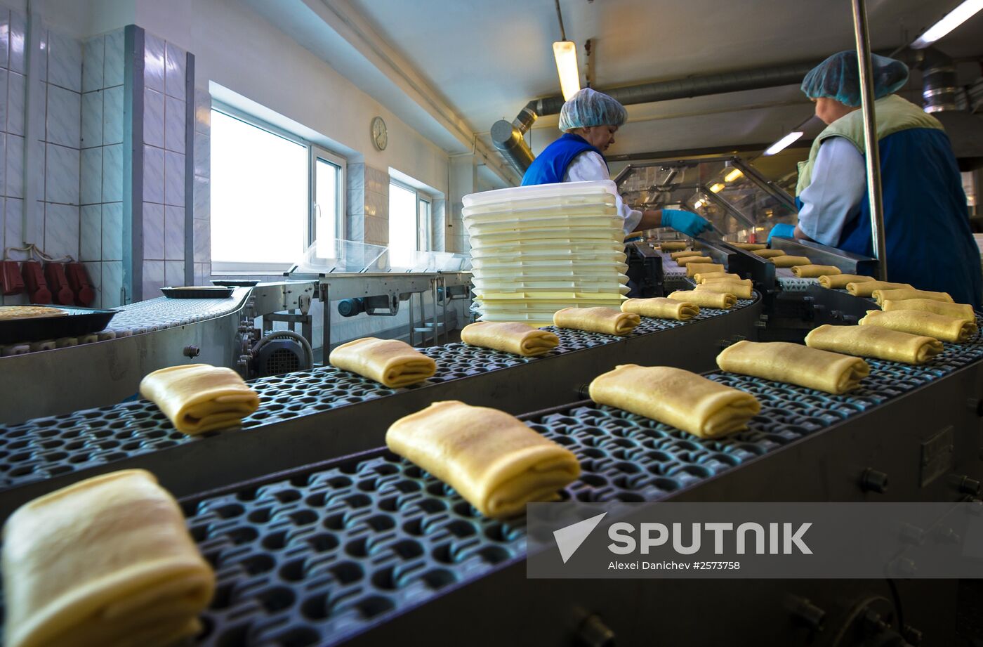 The production facility of the Ravioli company in St. Petersburg