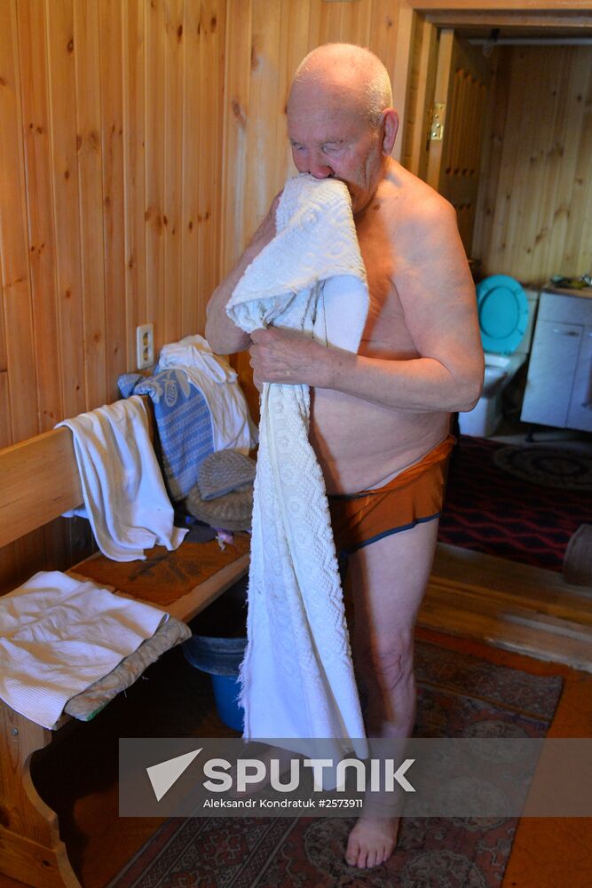 Great Patriotic War veteran Kurban Sharafutdinov