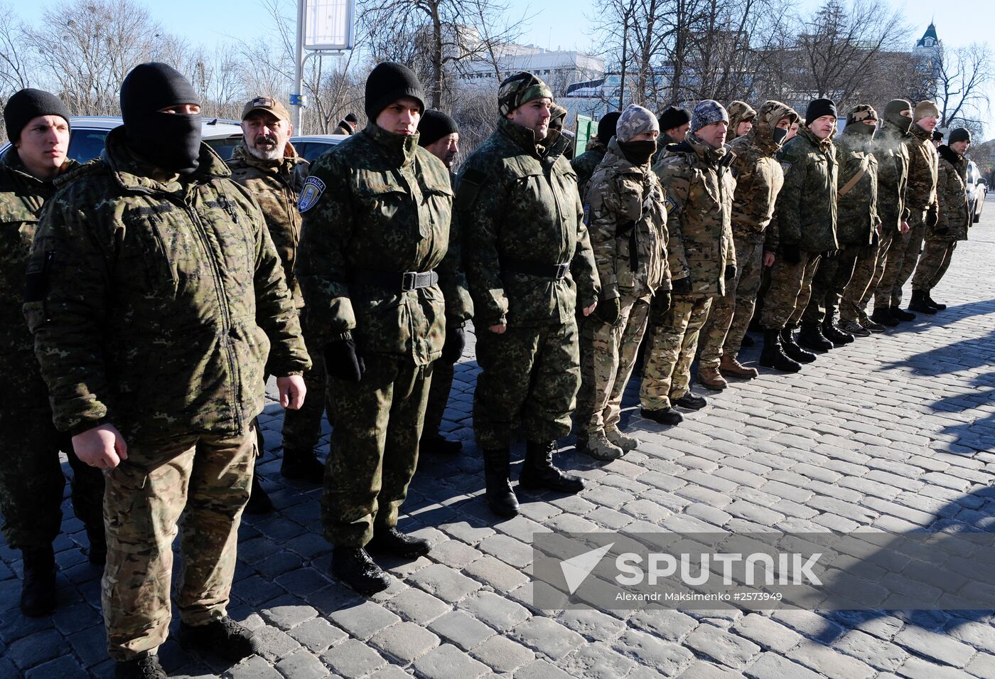 Sich Battalion team leaves for southeastern Ukraine