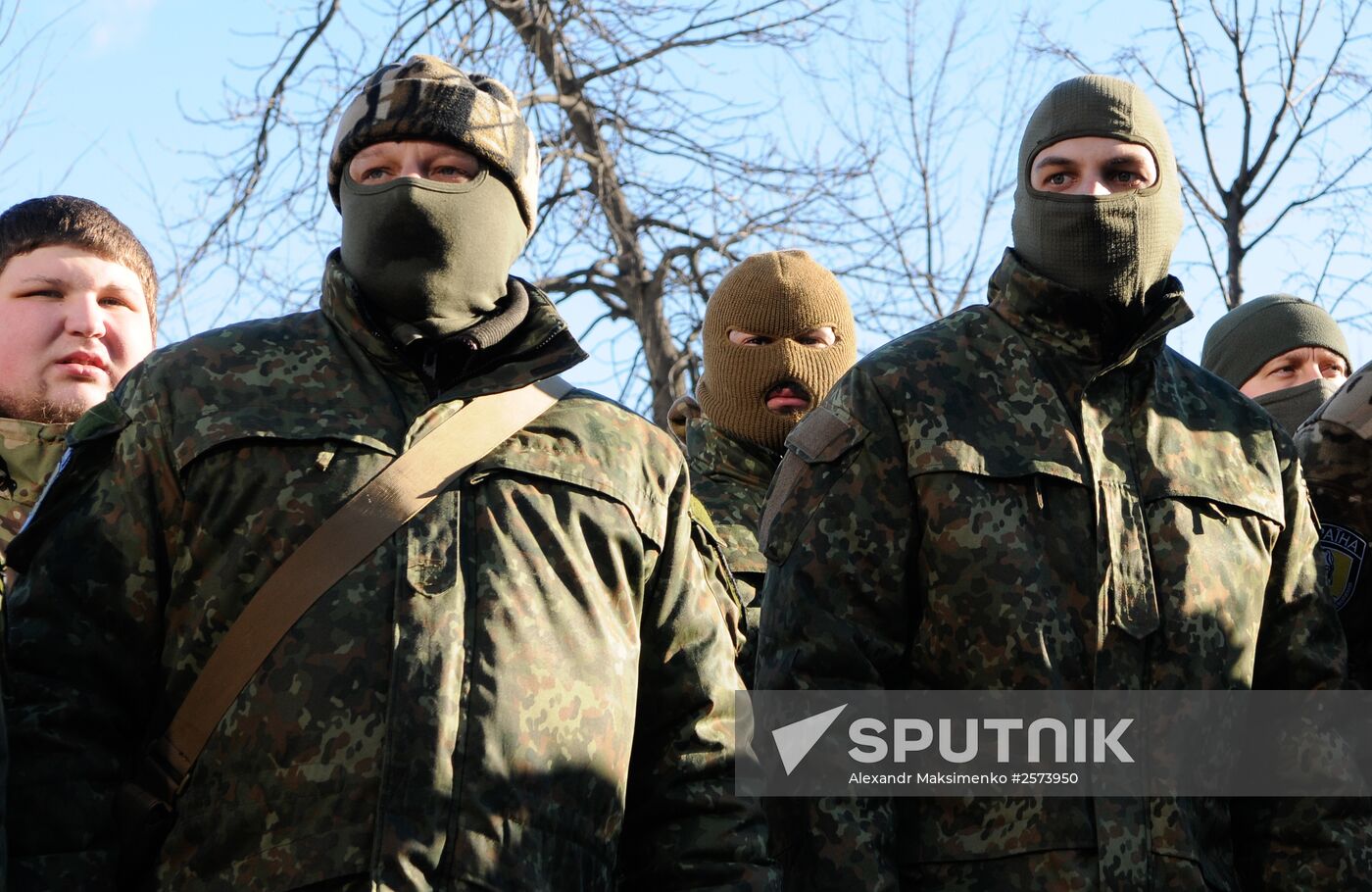 Sich Battalion team leaves for southeastern Ukraine