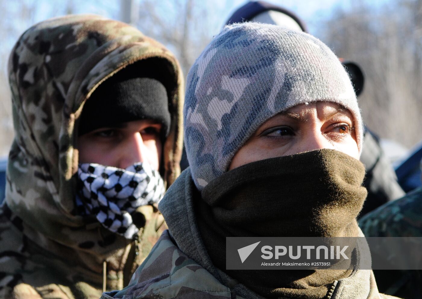 Sich Battalion team leaves for southeastern Ukraine