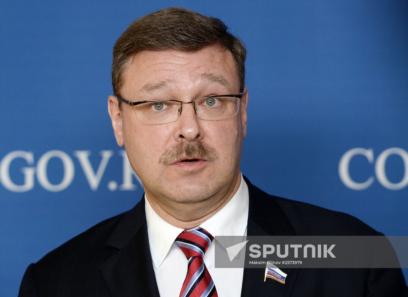 Konstantin Kosachyov meets with US Ambassador John F. Tefft