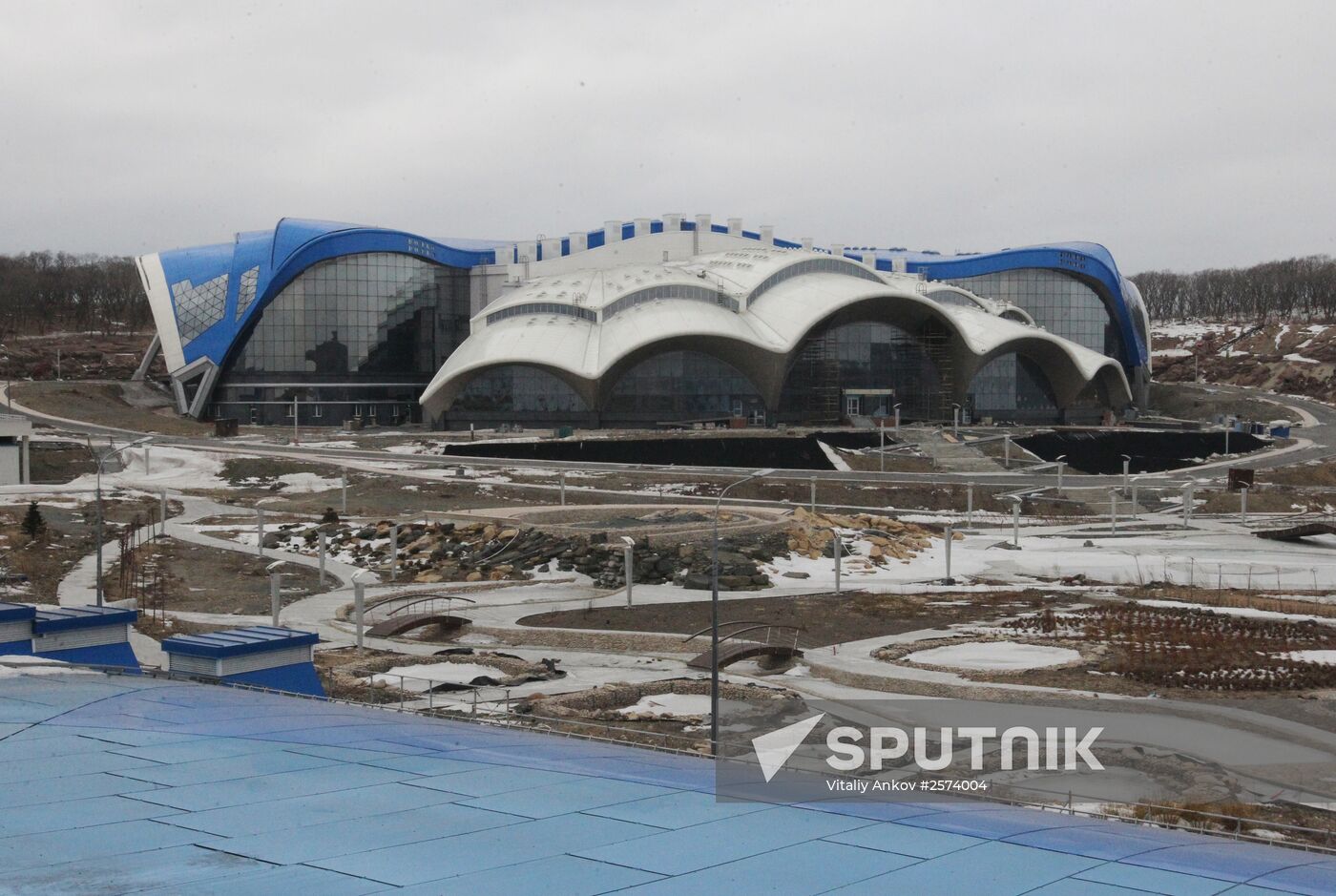 Primorye Oceanarium near Russky Island