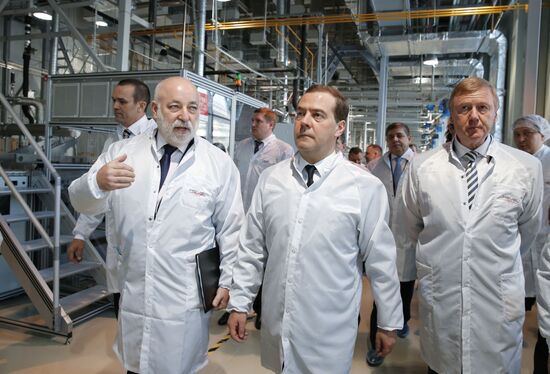 Prime Minister Dmitry Medvedev's working visit to Volga Federal District