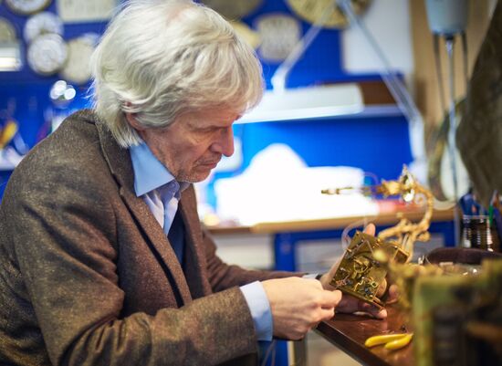 Restorations lab and collection storage of the Hermitage