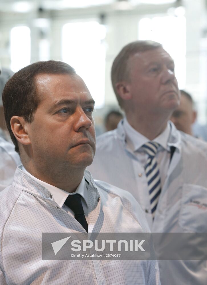 Prime Minister Dmitry Medvedev's working visit to Volga Federal District