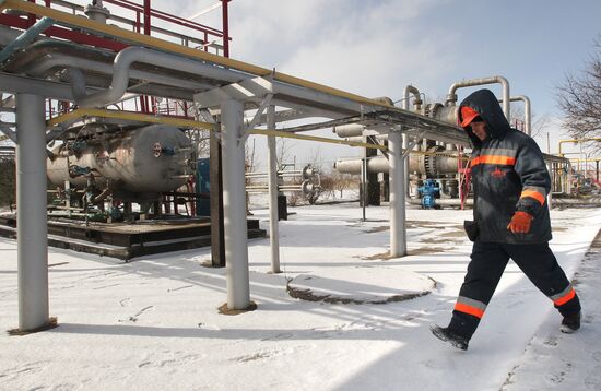 Gas storage facility of Chornomornaftogaz in Crimea