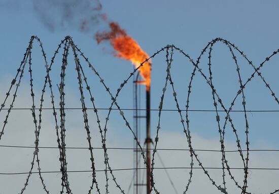 Gas storage facility of Chornomornaftogaz in Crimea