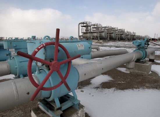 Gas storage facility of Chornomornaftogaz in Crimea