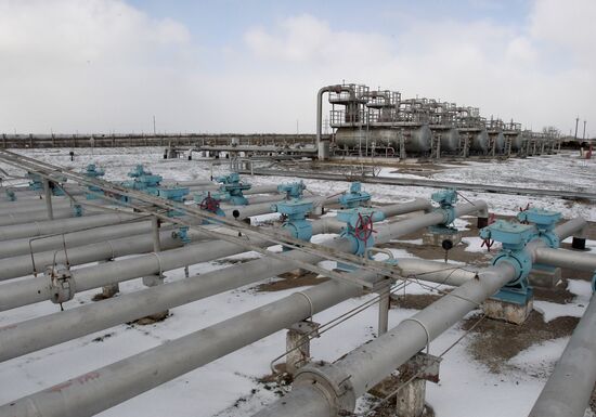 Gas storage facility of Chornomornaftogaz in Crimea