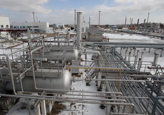 Gas storage facility of Chornomornaftogaz in Crimea