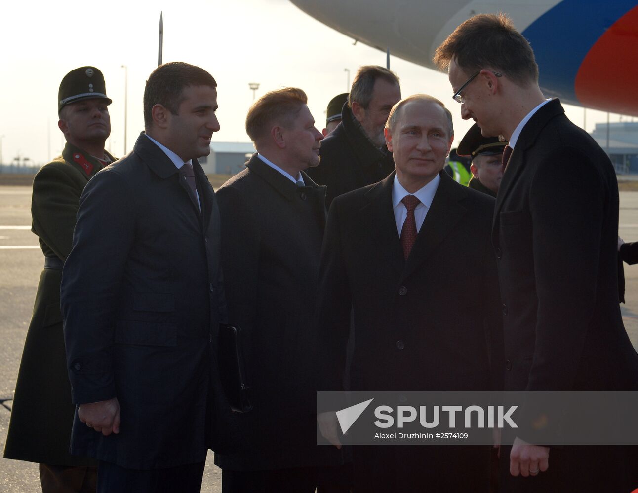 Vladimir Putin's visit to Hungary
