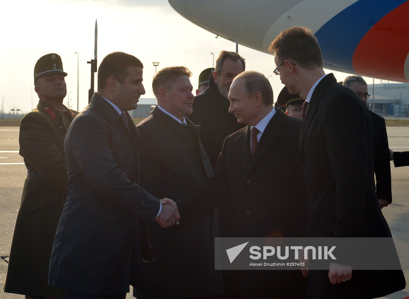Vladimir Putin's visit to Hungary