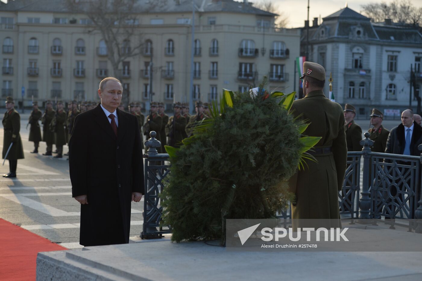 Vladimir Putin's visit to Hungary