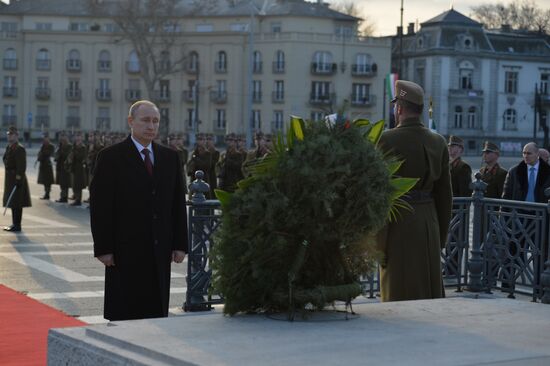 Vladimir Putin's visit to Hungary