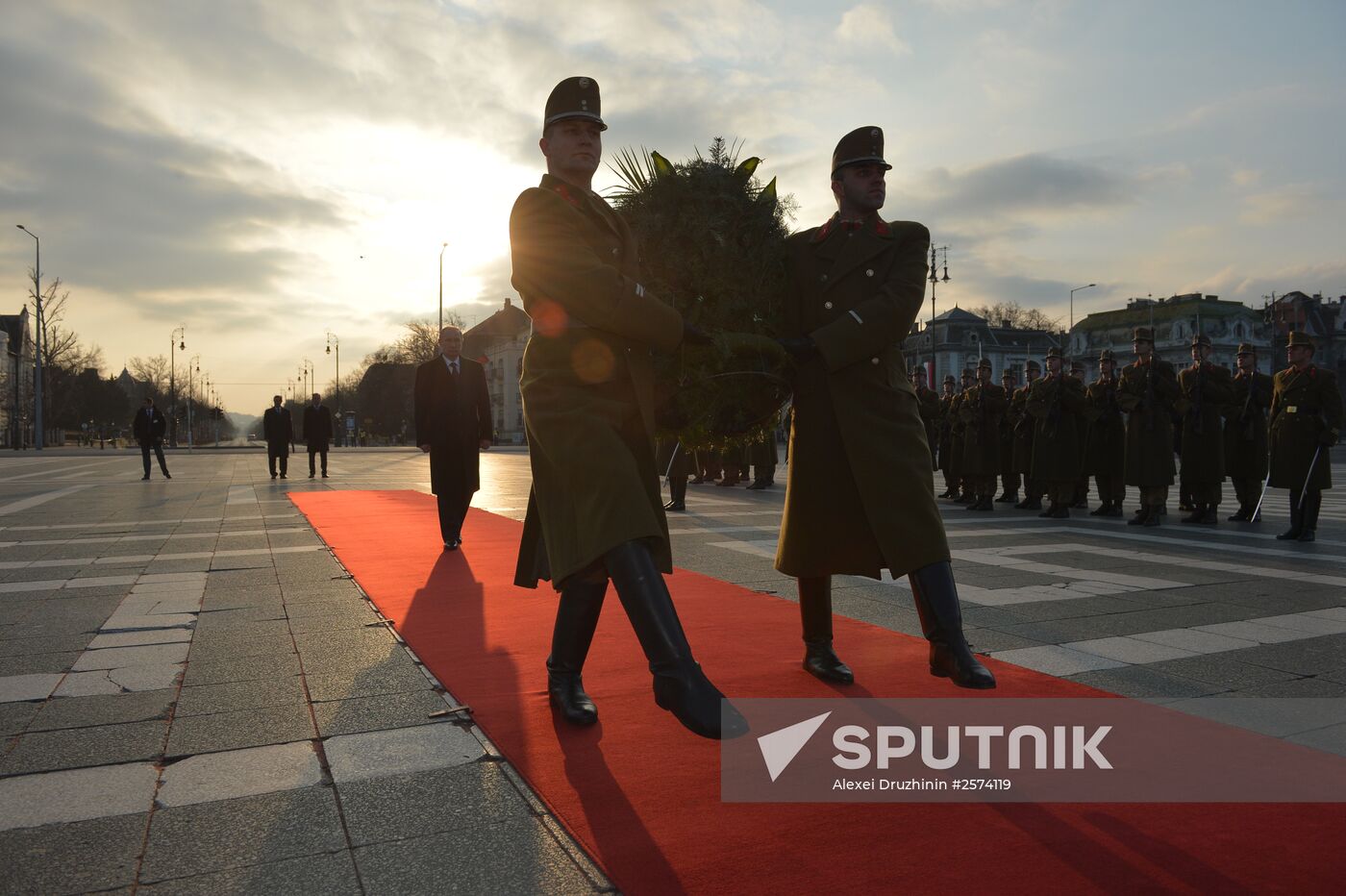 Vladimir Putin's visit to Hungary