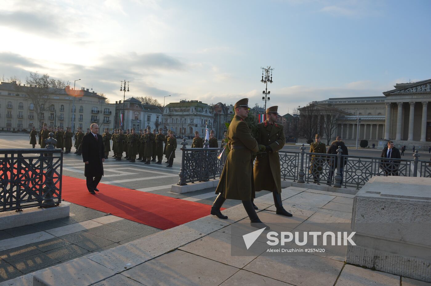 Vladimir Putin's visit to Hungary