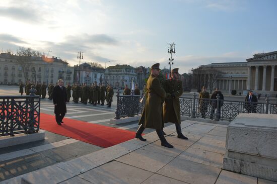 Vladimir Putin's visit to Hungary