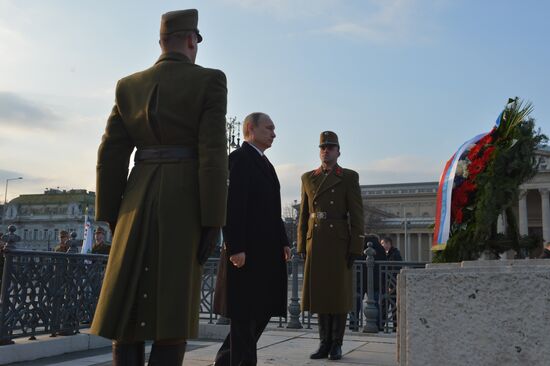 Vladimir Putin's visit to Hungary