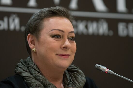 Press conference of producers and actors on movie "Battalion" in St Petersburg