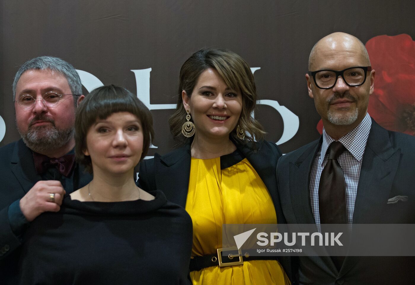 Press conference of producers and actors on movie "Battalion" in St Petersburg