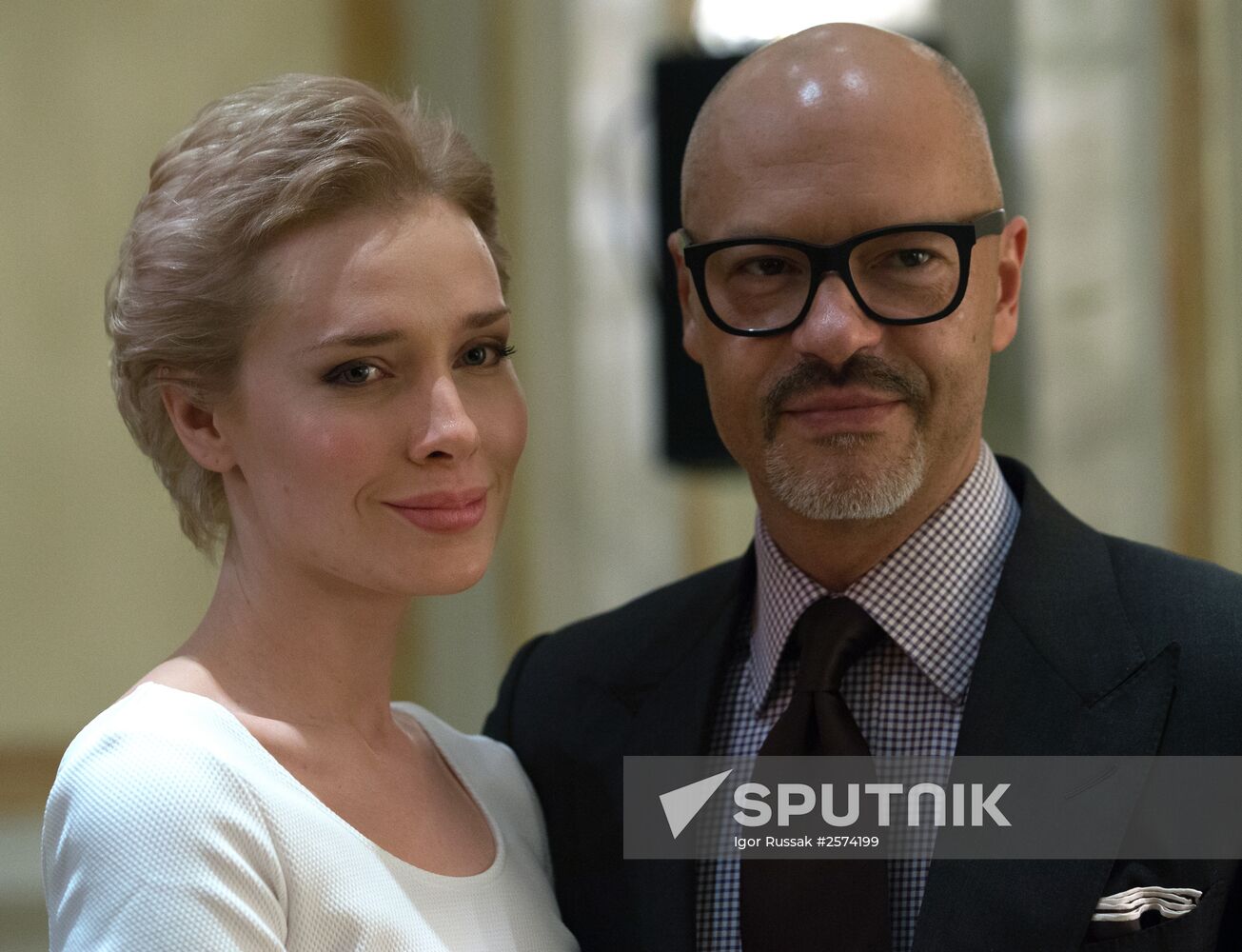 Press conference of producers and actors on movie "Battalion" in St Petersburg