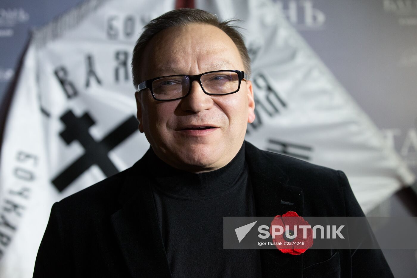 First run of movie "Battalion" in St Petersburg