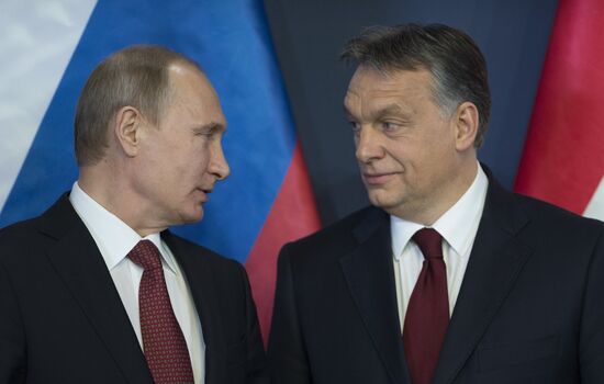 Vladimir Putin's visit to Hungary