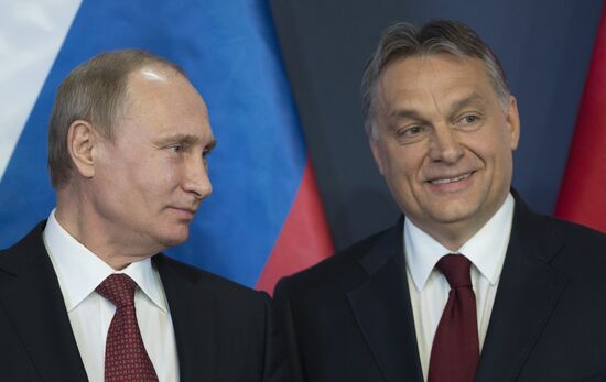 Vladimir Putin's visit to Hungary